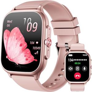 OUKITEL Smartwatch Uomo Donna, 1.91" HD Orologio Smart Watch con Effettua/Risposta Chiamate,100+ Sportivo Fitness Tracker con Contapassi Sonno Cardiofrequenzimetro per iOS Android