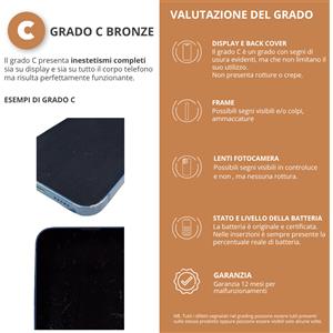 APPLE IPHONE 15 128GB NERO CON BATTERIA A SCELTA, VERIFICATI DI GRADO A,B C