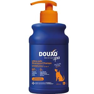 Douxo Spa Shampoo e Balsamo 2 in 1 per Cani - Deterge, Idrata e Districa - 250 ml