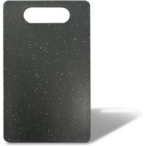 Fackelmann Tagliere in PP effetto granito, ideale per tagliare, affettare e preparare, superficie antiscivolo, foro incluso, lavabile in lavastoviglie, dimensione 25x15cm