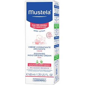 Mustela Crema Viso Lenitiva 40 ml - Idratante e lenitiva per pelli sensibili di neonati e bambini
