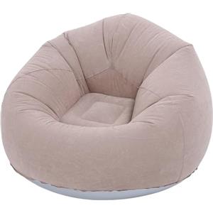 EMUKOEP Sedia Gonfiabile per Soggiorno Camera da Letto, Comoda Poltrona Gonfiabile, Divano Gonfiabile Portatile, Ideale per Rilassarsi, Facile da Gonfiare e Riporre