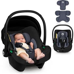 LIONELO ASTRID i-Size Seggiolino Auto Neonati 40-87cm Ovetto gr 0+ Montaggio rivolto all'indietro, Cintura di sicurezza a 3punti Protezione laterale Inserto Dri-Seat