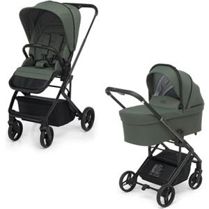 Foppapedretti Tictoc Duo passeggino+navicella, Olive