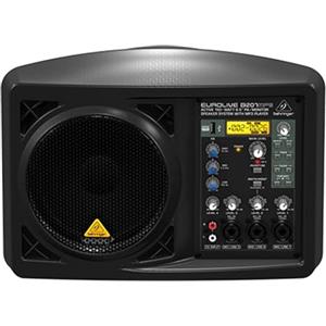 Behringer Eurolive B207MP3 - Monitor Speaker Cassa Attiva Amplificata 5.25 pollici e 150W di picco, Nero
