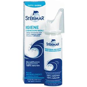 Sterimar Spray Nasale 50 ml - Micro-diffusione Fisiologica di Acqua di Mare per Igiene e Benessere Nasale