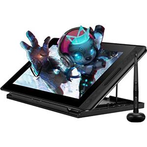 HUION Kamvas Pro 12 Tavoletta Grafica con Schermo, Monitor Completamente Laminato da 11,6 Pollici con Supporto Regolabile, 120% sRGB Ideale per il Lavoro da Casa e L'apprendimento Remoto