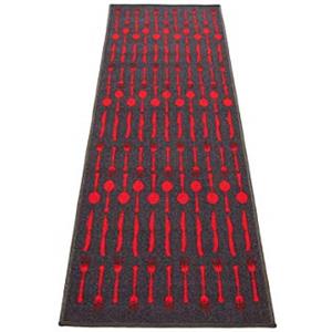 ABC Dinner Pattern Tappeto, Poliammide, 80 x 50 cm