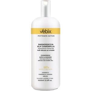 VEBI PHARMA VEBIX PHYTAMIN ACTIVE BAGNODOCCIA ALLA CAMOMILLA 1000 ML - Deterge dolcemente e calma la pelle