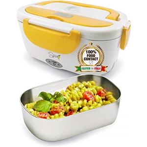 SPICE Amarillo Inox Scaldavivande elettrico vaschetta acciaio Inox estraibile ,portavivande termico