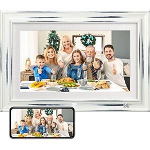 KODAK Cornice Digitale WiFi 14.1 Pollici Cornici Digitali, Full HD Smart Cornice Foto Digitale Touchscreen IPS Cornice Elettronica Cloud con App, Memoria 32GB, Condivisione di Immagini Musica Videos