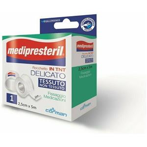 CORMAN SpA Medipresteril Rocchetto Delicato in Tessuto Non Tessuto 2,5cmx5m - Nastro Adesivo Medico