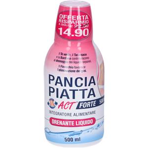 F&F Srl Linea Act, Pancia Piatta ACT Forte Liquido Integratore, 500 ml