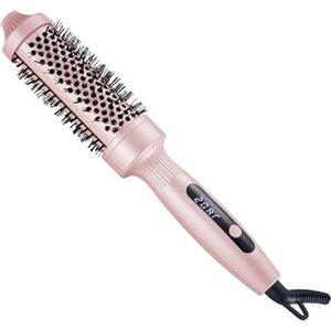 Gaogodot Spazzola Termica per Capelli, Thermal Brush 38 mm, Spazzola Lisciante Arricciacapelli, Spazzola Rotonda Riscaldata di Temperature Regolabile con Cavo 2 m per Capelli Lisci, Ricci, Dual Voltage