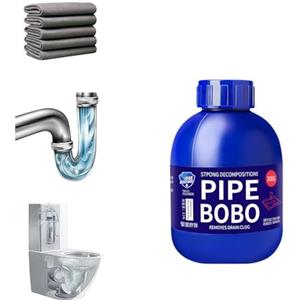 Generic Pulitore di scarico, sblocca potentemente le fogne, dissolve i blocchi, rimuove la scala dai lavandini della cucina, dai servizi igienici del bagno e dagli scarichi del pavimento e pulisce i tubi di