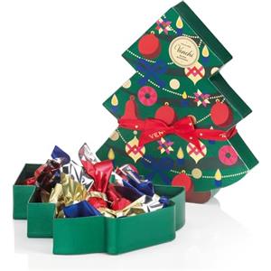 Venchi, Confezione Albero di Natale, Con Cioccolatini Cometa Assortiti, Edizione Limitata, 197 Gr, Senza Glutine, Senza Coloranti e Conservanti, Idea Regalo e Decorazione Natalizia