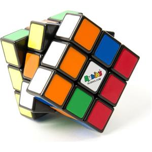 RUBIK'S, SPIN MASTER, Il Cubo di Rubik's Classico 3X3, l'Originale, per bambini dagli 8+, Rompicapo Professionale a combinazione di colori, problem-solving