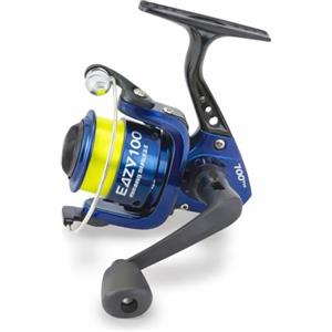 Lineaeffe Mulinello da Pesca Imbobinato EAZY FD 100-200-300 con Frizione Anteriore - Ideale per Spinning, Bolognese, Feeder, Fondo, Mare, Trota, Lago - Leggero e Affidabile (100)