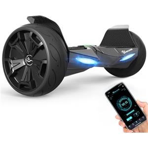 EVERCROSS 8,5" Hoverboards fuoristrada, Tutti i Terreni Hover Board abilitati per App con Bluetooth, Batteria rinforzata da 4 Ah, Hover Boards per Bambini, Adolescenti, Adulti