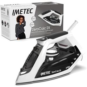 Imetec ZeroCalc Z1 2800 - Ferro da Stiro a vapore - Tecnologia Anticalcare - Piastra Ceramica ad Alta Scorrevolezza - Tecnologia a Risparmio Energetico - 2200 Watt - Colpo Vapore 130 g - Calc Clean