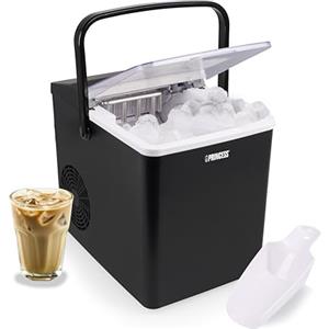Princess Ice Maker XXL - Serbatoio da 1,75 L - 9 cubetti di ghiaccio in 6 minuti - Produce fino a 12 kg di cubetti di ghiaccio - 2 dimensioni di cubetti disponibili - Funzione di autopulizia - 239830