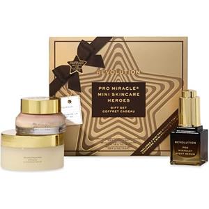 Revolution Pro Miracle Mini Heroes Gift Set, trio skincare per detergere, riparare e idratare, formato da viaggio, Vegan & Cruelty-Free