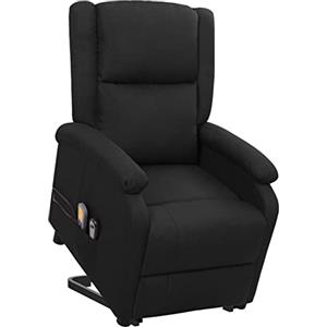 Tidyard Poltrona,Massaggiante,Alzapersona,Relax Reclinabile,Elettrica,Tessuto,con Poggiapiedi,70x93x98 cm,Poltrona Relax,Poltrona Reclinabile,Poltrona da TV Salotto,Poltrona per Anziani