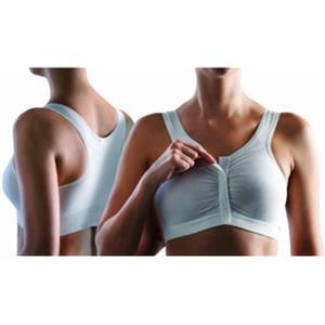SAFTE SpA Orione Reggiseno Post-Operatorio Bianco L - Sostegno Ottimale e Chiusura Frontale Pratica