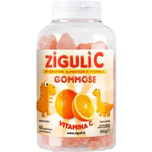 ZIGULI' Zigulì C Integratore Vitamina C Arancia 60 Gommose
