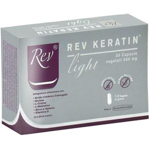 Rev Keratin Light Integratore contro la caduta dei capelli 30 capsule