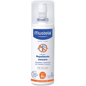 Mustela Repellente Zanzare Spray 100ml - Protezione fino a 8 ore, adatto da 2 mesi, senza profumo
