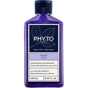Phyto Violet Shampoo 250ml - Neutralizza Riflessi Gialli per Capelli Decolorati e Bianchi