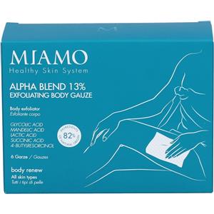 Miamo Body Renew - Alpha Blend 13% Exfoliating Body Gauze, 6 Garze Esfolianti
