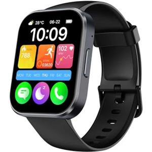 OUKITEL Smartwatch Uomo Donna, 1.91" Orologio Smartwatch con Effettua/Risposta Chiamate, 140+Modalità Sportive Impermeabile IP68, Smart Watch con Monitoraggio del SpO2/Sonno/Contapassi per IOS/Android
