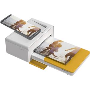 Kodak Stampante fotografica Kodak PD460 con bluetooth e docking 10x15cm Bianco/Giallo [B07TS24432]