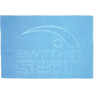 SEAC Dry Towel, Asciugamano in Microfibra per Piscina Unisex Adulto, Azzuro, Taglia Unica