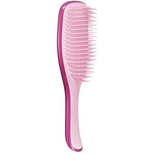 Tangle Teezer Ultimate Detangler - Districa i capelli bagnati e asciutti - Anti-rottura e scioglinodi. Design con setole a doppio livello - Spazzola adatta a tutti i tipi di capelli - Lampone rosso
