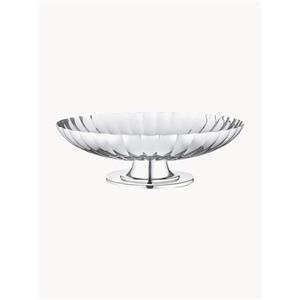Georg Jensen Piatto da Portata con Piedistallo in Acciaio INOX - 28x28x8,5 cm, Design Sigvard Bernadotte