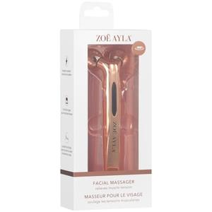 Zoë Ayla 3D Roller Massager Mini - Massaggiatore Viso con Perle a 360°, Migliora la Carnagione e Rende la Pelle Luminosa