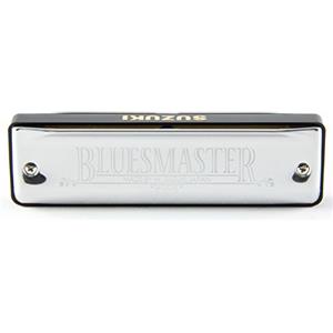 Suzuki Bluemaster MR250C - Armonica a bocca diatonica in ABS, 10 fori, cromata