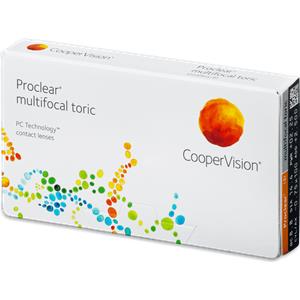 CooperVision Proclear Multifocal Toric - Lenti a contatto in idrogel per astigmatismo e presbiopia (3 lenti)