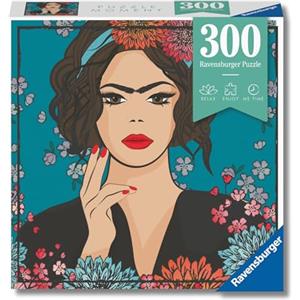 Ravensburger - Puzzle Frida per Adulti, 300 Pezzi, Collezione Puzzle Moments, Idea Regalo per Lei o Lui, 27x39 cm