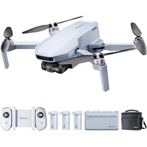 Potensic ATOM SE Fly More Combo GPS Drone con Fotocamera 4K ShakeVanish,＜249g, 93 Min di Volo, 3 Batterie e Hub di Ricarica Parallelo e Adattatore di Ricarica Super Rapida, Drone Pieghevole, C0