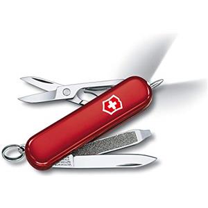 Victorinox, Signature Lite, Coltellino Svizzero, Originale, Multiuso, Campeggio, 7 Funzioni, Lama, piccola, Lima per unghie