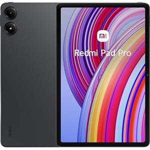 Xiaomi Redmi Pad Pro - Tablet da 12,1 2,5K (Snapdragon 7s Gen 2, 6 GB di RAM, 128 GB di ROM, 4 altoparlanti, WiFi + Bluetooth 5.2, batteria da 10000 mAh), grigio (versione ES)