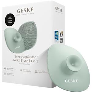 GESKE | Spazzola per il viso SmartAppGuided™ 4 in 1 | Spazzola per la pulizia del viso | Spazzola morbida in silicone | Pulizia del viso professionale | Pulizia della pelle