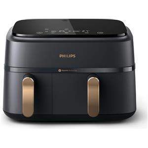 PHILIPS NA352/00 FRIGGITRICE AD ARIA 9LT 8PR. DOPPIO CESTELLO