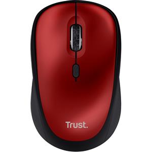 TRUST 24550 YVI+ ROSSO MOUSE WIRELESS ECO