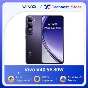 VIVO Versione globale VIVO V40 SE 80W 5G Smartphone, schermo AMOLED da 6.67 