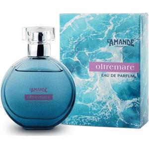 L'AMANDE Oltremare Eau de Parfum 50ml - Profumo Fresco con Fragranza Marina, Bamboo e Muschio Bianco